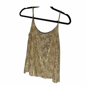 Lilly Pulitzer Gold Starfish blouse